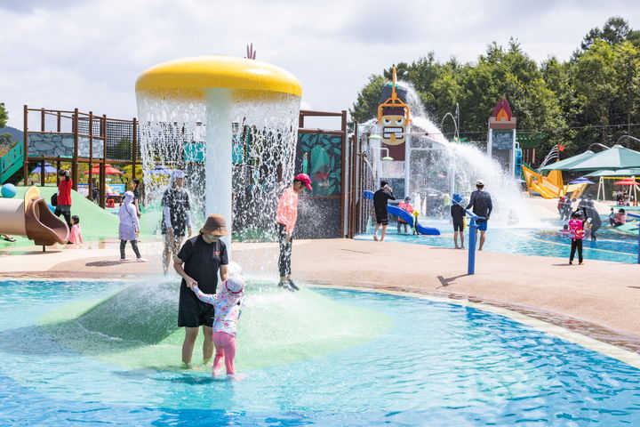 [예천=뉴시스] 패밀리파크 물놀이장 (사진=예천군 제공) 2025.07.10. photo@newsis.com *재판매 및 DB 금지