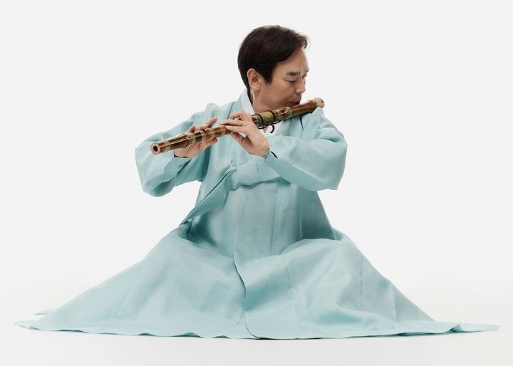 [서울=뉴시스] 국가무형유산 '대금정악' 보유자로 인정 예고된 임진옥 씨 (사진=국가유산청 제공) 2025.07.10. photo@newsis.com *재판매 및 DB 금지