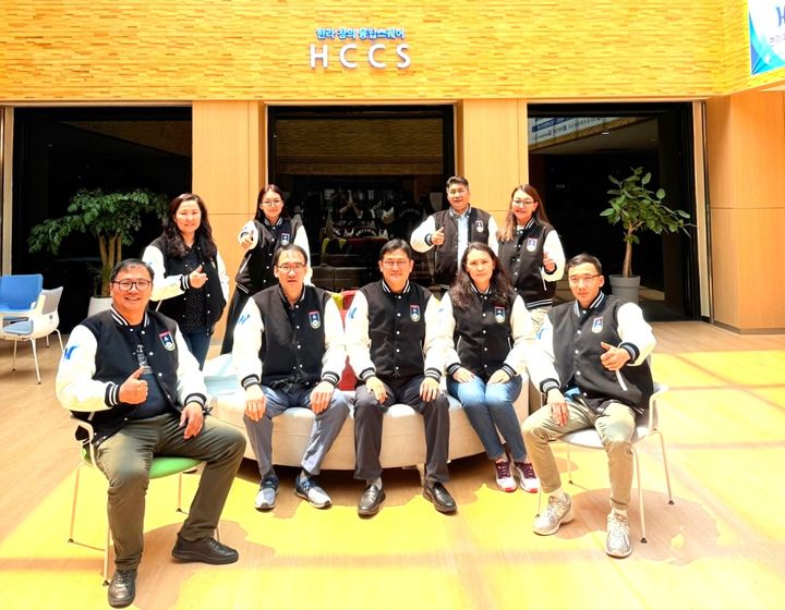 공동교육과정 개설을 위해 몽골과학기술대학교 교수들. *재판매 및 DB 금지