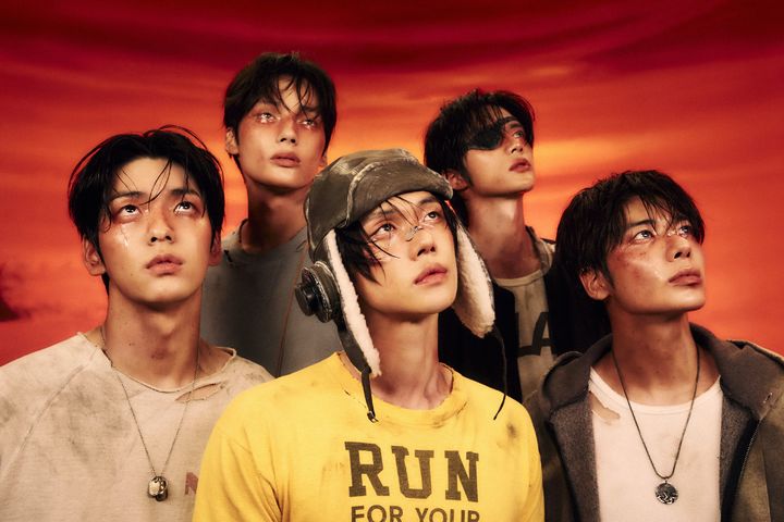 [서울=뉴시스] 그룹 '투모로우바이투게더'. (사진=빅히트뮤직 제공) 2025.07.10 photo@newsis.com *재판매 및 DB 금지