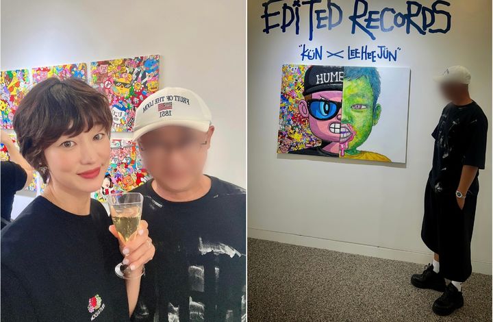 [서울=뉴시스] 배우 최여진이 남편과의 일상을 공개했다. (사진=최여진 인스타그램 캡처) 2025.07.10. photo@newsis.com *재판매 및 DB 금지