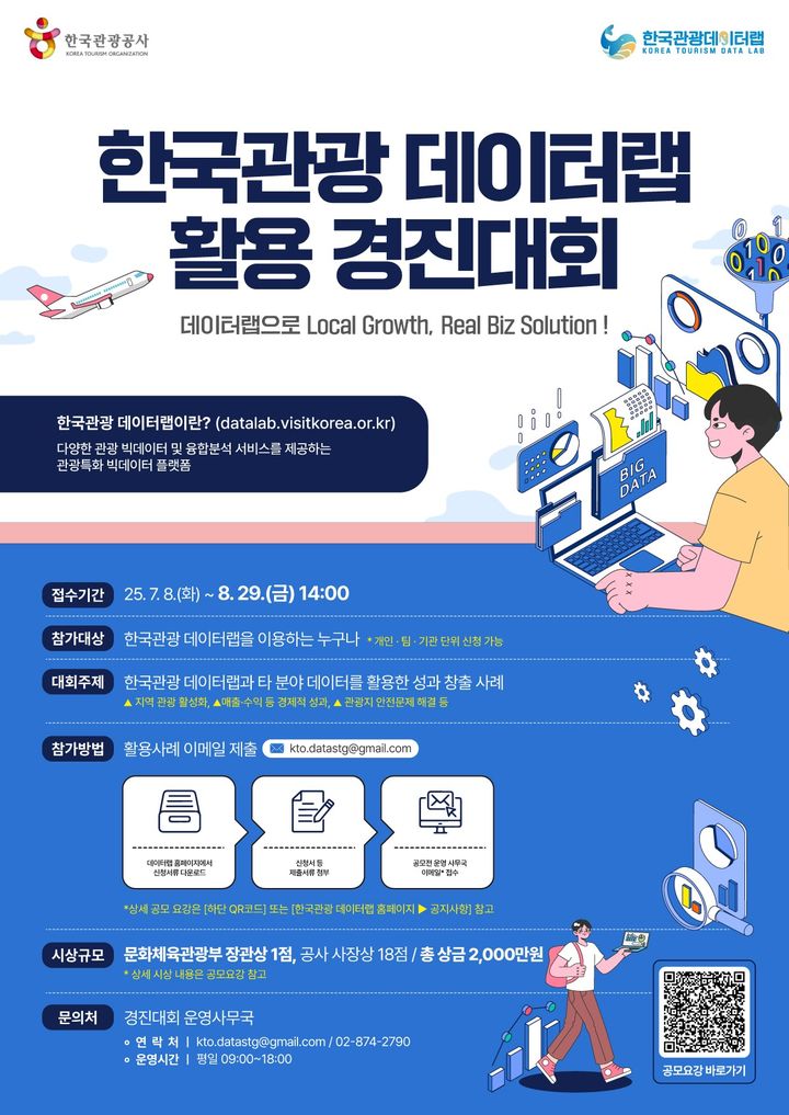 '한국관광 데이터랩 활용 경진대회' *재판매 및 DB 금지