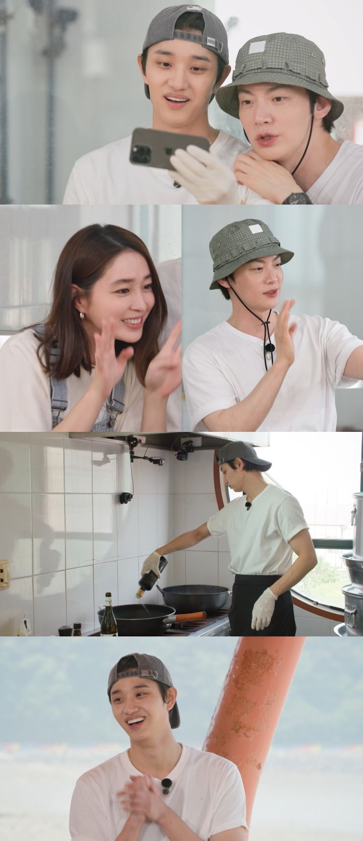 [서울=뉴시스] 배우 안재현이 오는 11일 오후 10시 방송하는 KBS 2TV 예능 프로그램 '가는정 오는정 이민정'에서 김태성 셰프를 불러 요리에 도움을 받는다. (사진=KBS 2TV) 2025.07.10. photo@newsis.com *재판매 및 DB 금지