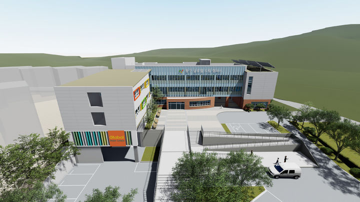 [대전=뉴시스] 대전 동구 '글로벌 드림캠퍼스' 조감도.  *재판매 및 DB 금지