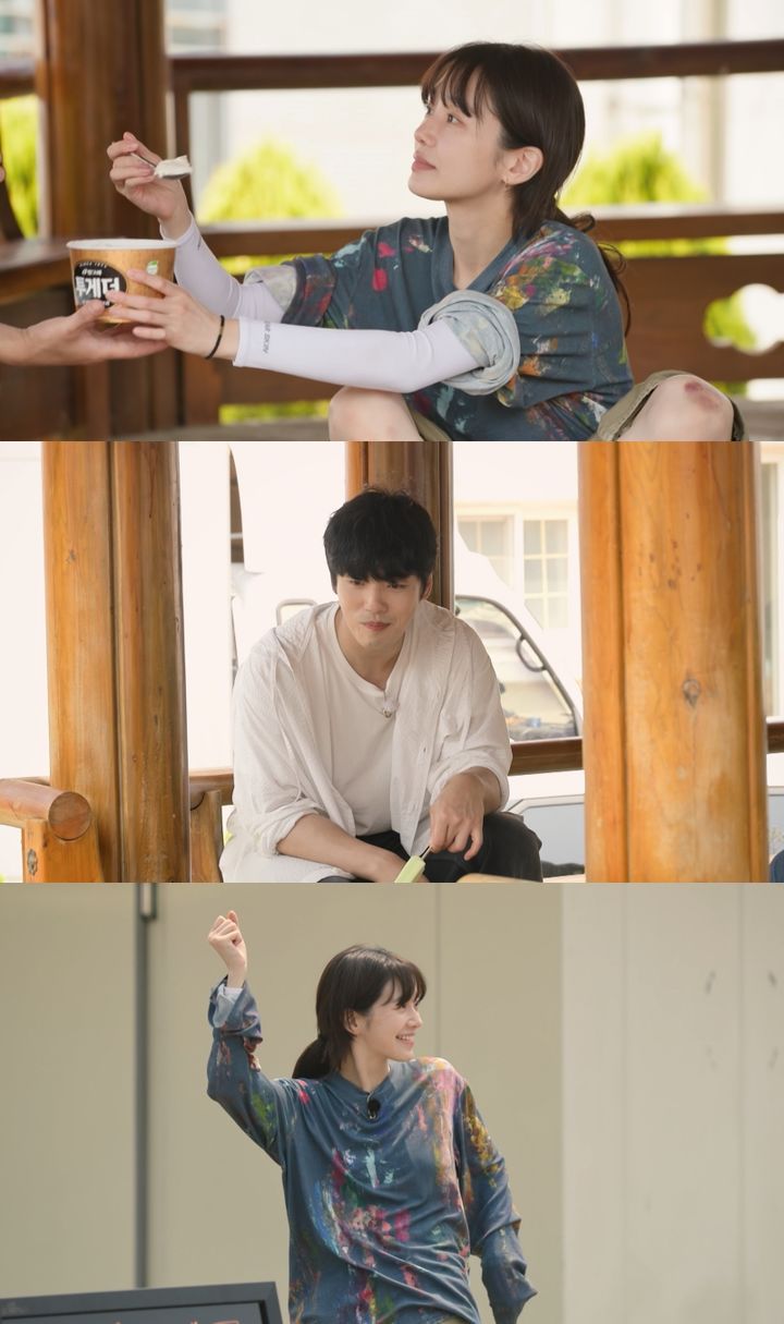 [서울=뉴시스] 11일 오후 10시 방송하는 KBS 2TV '가는정 오는정 이민정'에서는 배우 박규영·김정현이 의미심장한 분위기를 보여준다. (사진=KBS 2TV '가는정 오는정 이민정' 제공) 2025.07.11. photo@newsis.com *재판매 및 DB 금지