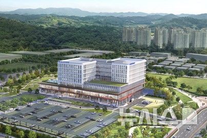 [진주=뉴시스]경상남도 서부의료원 조감도.(자료=경남도 제공) 2025.07.11. photo@newsis.com