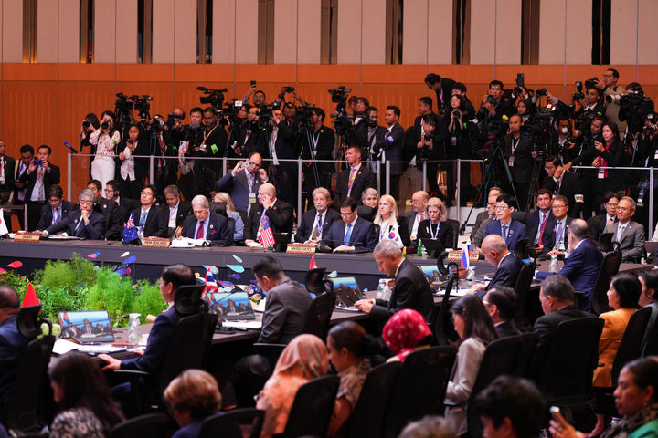  [쿠알라룸푸르=뉴시스]박윤주 외교부 1차관은 11일 오전 말레이시아 쿠알라룸푸르에서 개최된 제15차 동아시아정상회의(EAS) 외교장관회의에 참석해, 주요 지역·국제정세를 포함한 현안을 논의했다. (사진=외교부 제공) 2025.07.11 *재판매 및 DB 금지