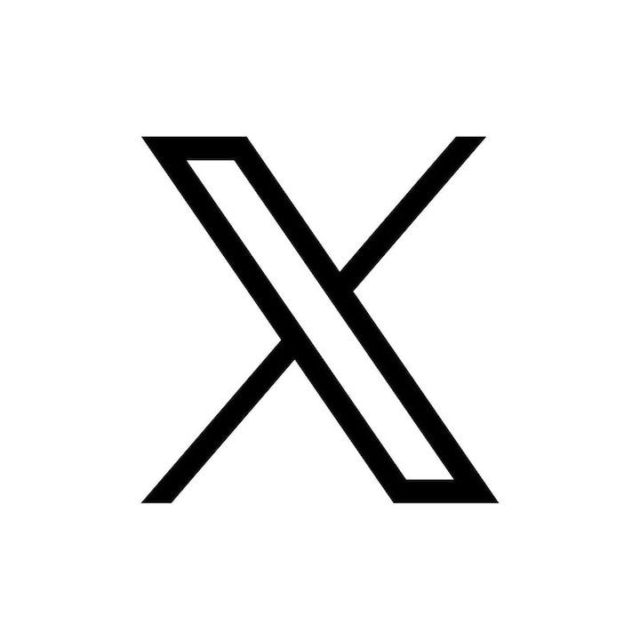 [서울=뉴시스]소셜 미디어 X 로고 *재판매 및 DB 금지