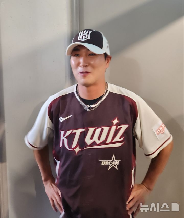 [대전=뉴시스] 박윤서 기자 = 드림 올스타 투수 우규민(KT 위즈). 2025.07.12. 