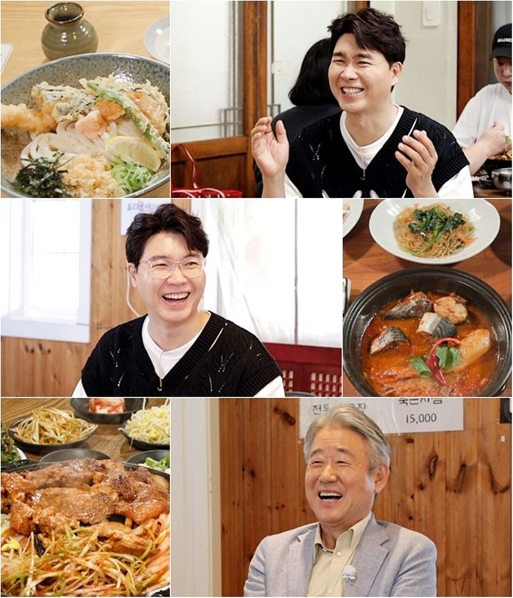 [서울=뉴시스] 13일 오후 7시 50분 방송되는 TV조선 '식객 허영만의 백반기행'에서 박수홍이 게스트로 출연한다. (사진=TV조선 '식객 허영만의 백반기행' 제공) 2025.07.13. photo@newsis.com *재판매 및 DB 금지