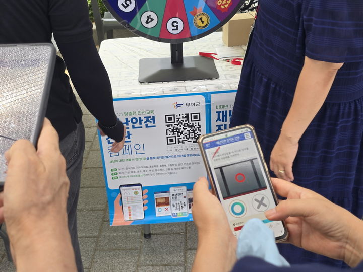 [부여=뉴시스] 부여군 재난안전진단 캠페인. *재판매 및 DB 금지