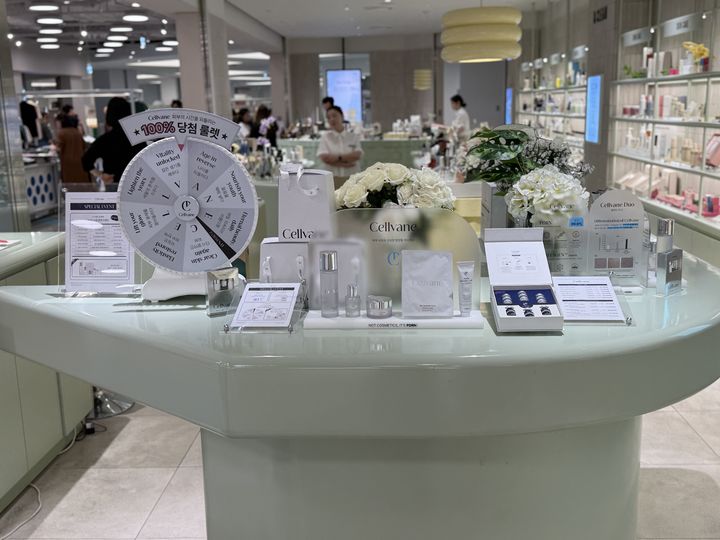 제론셀베인, 현대백화점 비클린(BeCLEAN) 팝업스토어. (사진=제론셀베인 제공) *재판매 및 DB 금지