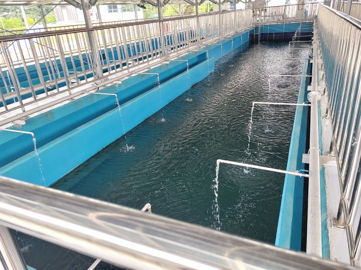 [남원=뉴시스] 남원 월락정수장 내 수돗물 정화시설. (사진=남원시 제공) 2025.07.14. photo@newsis.com *재판매 및 DB 금지