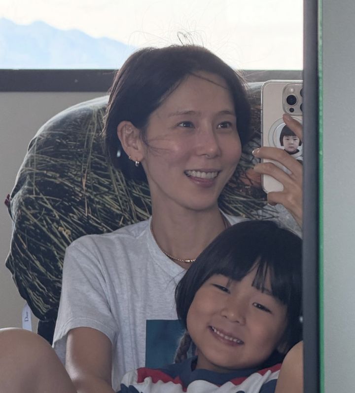 [서울=뉴시스] 방송인 김나영이 아들과 함께한 행복한 일상을 공유했다. (사진=김나영 인스타그램 캡처) 2025.07.14. photo@newsis.com *재판매 및 DB 금지