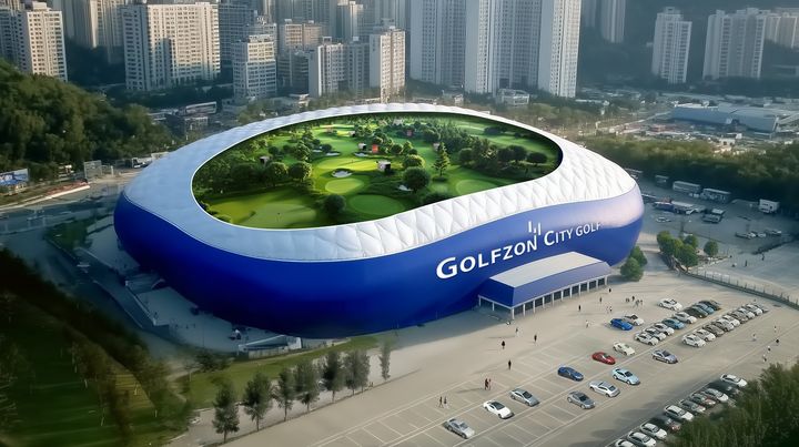 [서울=뉴시스]골프존 ‘시티골프(CITY GOLF)’ 조감도.(사진=골프존 제공) 2025.07.14. photo@newsis.com *재판매 및 DB 금지