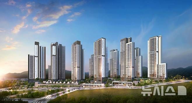 [용인=뉴시스]클러스터 경남아너스빌 투시도(사진=SM그룹 삼라 제공)2025.07.14.photo@newsis.com