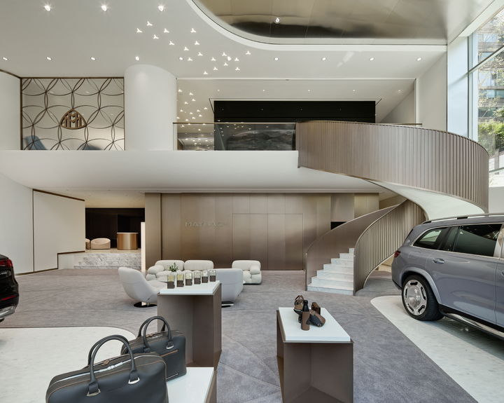 [서울=뉴시스] 서울 강남구 압구정에 위치한 마이바흐 브랜드센터 서울 1층. (사진=메르세데스벤츠 코리아 제공) photo@newsis.com *재판매 및 DB 금지