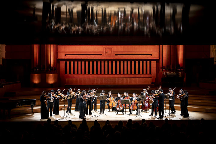 [통영=뉴시스] 신정철 기자= 통영국제음악재단은 오는 8월 10일 오후 3시부터 통영국제음악당 콘서트홀에서 독일 바이에른방송 교향악단의 제2바이올린 악장으로서 거장 지휘자 故 마리스 얀손스와 함께했던 바이올리니스트 이지혜가 이끄는 '발트앙상블' 공연을 개최한다고 15일 밝혔다.사진은 2015년에 창단된 '발트앙상블'의 2023년 벨기에 공연모습 .(사진=통영국제음악재단 제공).2025.07,15, photo@newsis.com *재판매 및 DB 금지