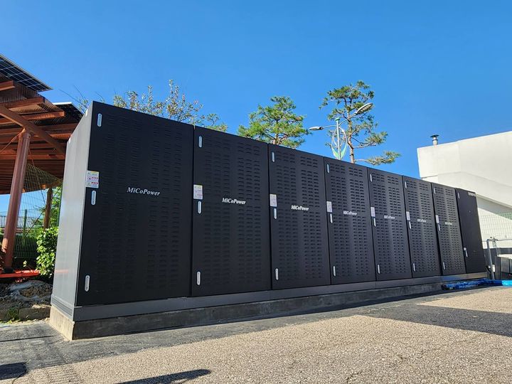 [뉴시스] 미코파워의 발전용 연료전지 사진. (사진=미코파워) 2025.7.15 *재판매 및 DB 금지