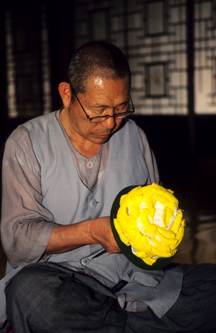 [서울=뉴시스] 국가무형유산 '영산재' 이병우 명예보유자 (사진=국가유산청 제공) 2025.07.15. photo@newsis.com *재판매 및 DB 금지