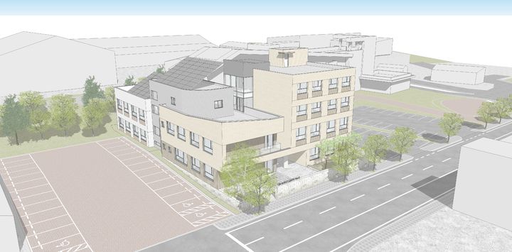 [속초=뉴시스] 대포농공단지 근로자 기숙사 조감도.(사진=속초시 제공)photo@newsis.com *재판매 및 DB 금지