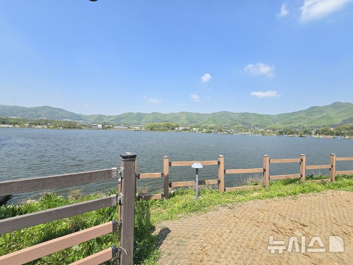 [용인=뉴시스]청미천의 최상류인 용담저수지 모습(사진=용인시 제공) 2025.07.15.photo@newsis.com *재판매 및 DB금지