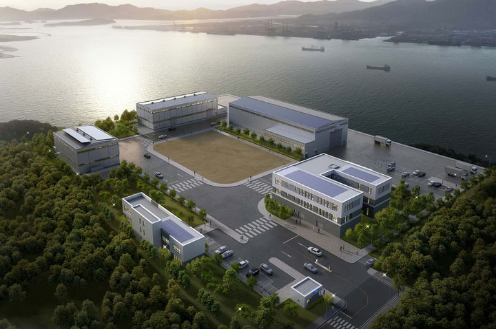 [무안=뉴시스] 목포 남항 연구인프라 조감도. (조감도 제공 = 전남도). 2025.07.15. photo@newsis.com *재판매 및 DB 금지