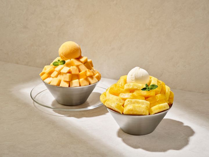 [서울=뉴시스] 신라스테이 플러스 이호테우 빙수 2종. (사진=호텔신라 제공) *재판매 및 DB 금지