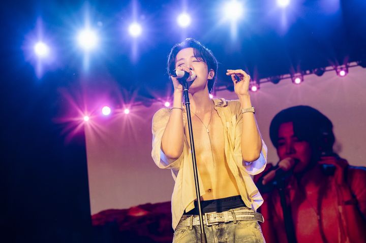 [서울=뉴시스] 방탄소년단 제이홉 '롤라팔루자 베를린' 공연. (사진 = 빅히트 뮤직 제공) 2025.07.16. photo@newsis.com *재판매 및 DB 금지