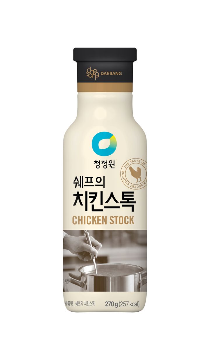 [서울=뉴시스] 대상 청정원, 튜브형 셰프의 치킨스톡 출시.(사진=대상 제공) *재판매 및 DB 금지