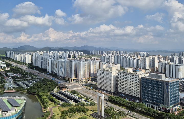 [무안=뉴시스] 무안 남악신도시. (사진=뉴시스 DB). photo@newsis.com&nbsp; *재판매 및 DB 금지