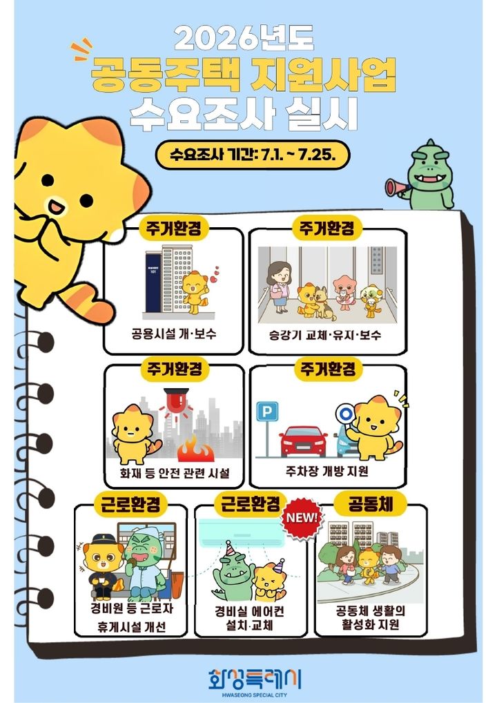 [화성=뉴시스] 화성시 2026년도 공동주택 지원사업 수요조사 실시 디지털 홍보자료,(사진=화성시 제공)2025.07.16.photo@newsis.com *재판매 및 DB 금지