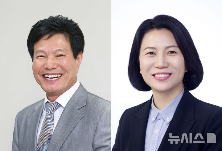 [전주=뉴시스]윤난슬 기자 = 왼쪽부터 최명철, 최지은 의원. (사진=전주시의회 제공) photo@newsis.com