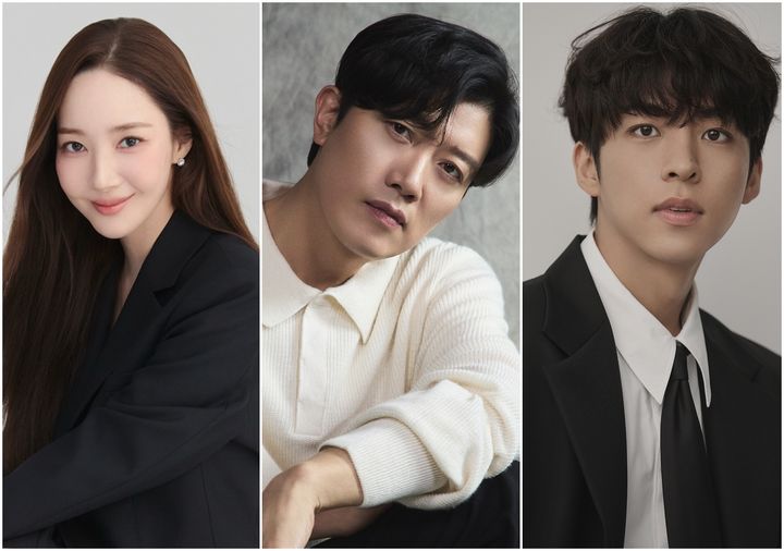 왼쪽부터 박민영, 박희순, 주종혁