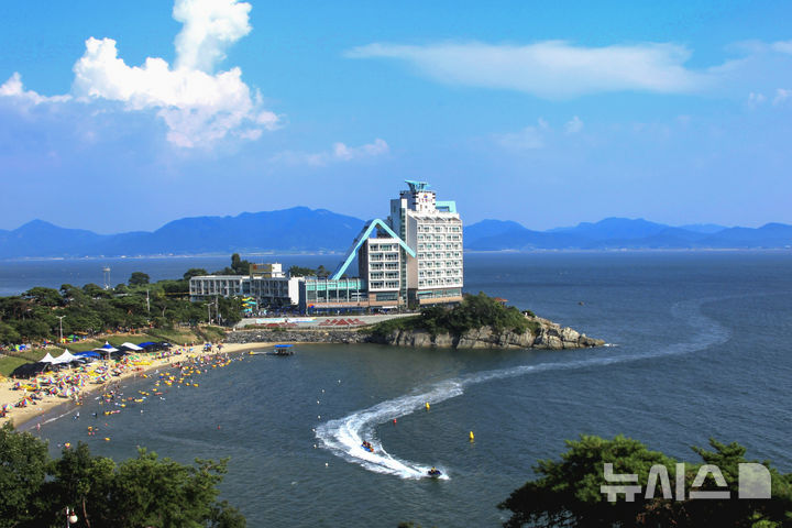 [부안=뉴시스] 모항해나루가족호텔 전경 모습. *재판매 및 DB 금지