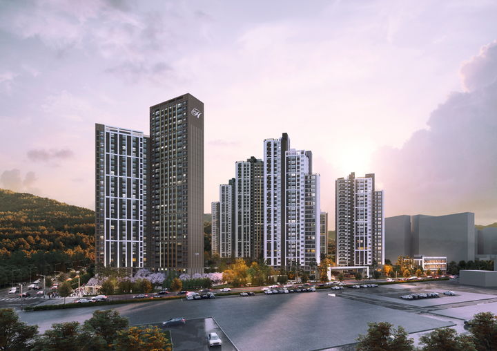 [서울=뉴시스] 현대건설이 경기도 의정부시 호원동에 조성하는 '힐스테이트 회룡역파크뷰' 투시도. 2025.08.08. (자료=현대건설 제공) photo@newsis.com *재판매 및 DB 금지