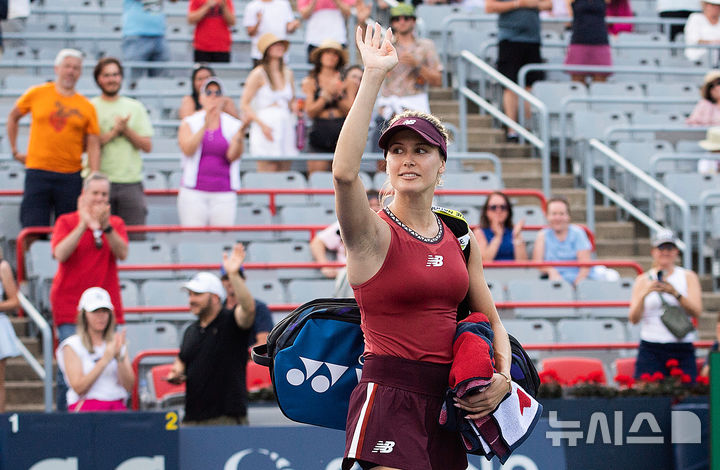 [몬트리올=AP/뉴시스] 유지니 부샤드. 2023.08.06