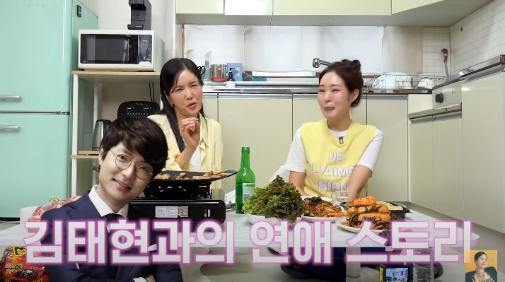 [서울=뉴시스] 코미디언 미자가 지난 16일 유튜브 채널에 올라온 영상에서 방송인 장영란과 함께 연애 스토리를 공개했다. (사진=유튜브 채널 'A급 장영란' 캡처) 2025.07.17. photo@newsis.com *재판매 및 DB 금지