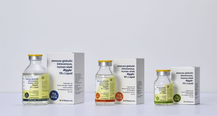 [서울=뉴시스] GC녹십자 '알리글로' (사진=GC녹십자 제공) 2025.07.17. photo@newsis.com *재판매 및 DB 금지