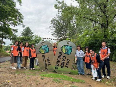 [수원=뉴시스] 17일 파주 DMZ(비무장지대) 일원에서 미국 유타주 관광청, 델타항공과 진행한 관광 분야 협력 강화 간담회 및 현장투어. (사진=경기도 제공) 2025.07.17. photo@newsis.com *재판매 및 DB 금지