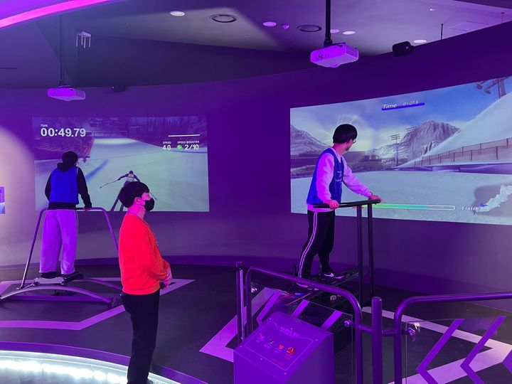 [강릉=뉴시스] 강릉 메타버스 체험관,(사진=강릉시 제공).photo@newsis.com *재판매 및 DB 금지