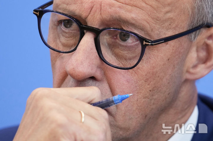 [베를린=AP/뉴시스] 프리드리히 메르츠 독일 총리. (사진=뉴시스DB) 2025.09.01.