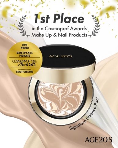 [서울=뉴시스]&nbsp; 애경산업의 대표 화장품 브랜드 'AGE20’S(에이지투웨니스)'가 미국 라스베이거스에서 진행된 '코스모프로프 라스베이거스 어워드’에서 메이크업&네일 부문 1위(WINNER)에 선정됐다고 18일 밝혔다.(사진=애경산업 제공) *재판매 및 DB 금지