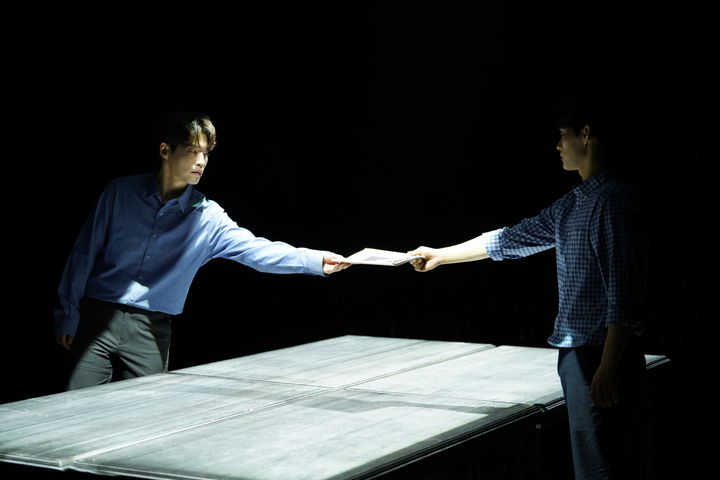 연극 '보도지침' 공연 장면. (사진=할리퀸크리에이션즈 제공) *재판매 및 DB 금지