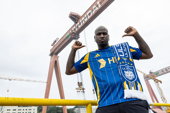 [서울=뉴시스] 프로축구 K리그1 울산 HD의 말컹. (사진=울산 HD 제공) *재판매 및 DB 금지