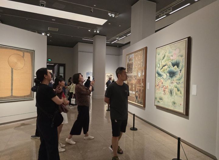 베이징 중국미술관 '수묵별미(水墨別美): 한·중 근현대 회화'전시 전경 *재판매 및 DB 금지