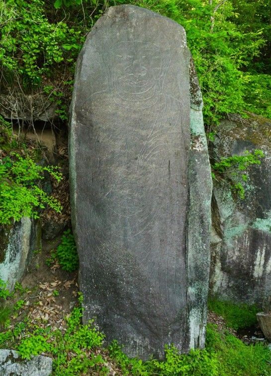 [상주=뉴시스] 마애여래입상. (사진=상주시 제공) 2025.07.19 photo@newsis.com *재판매 및 DB 금지