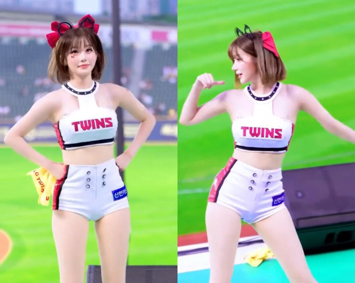 [뉴시스] 치어리더 이주은. (사진=인스타그램 갈무리)