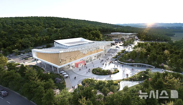 경주시 충효동 반다비체육센터 조감도