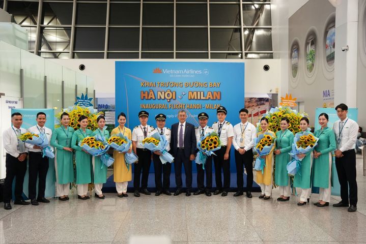 베트남항공 '하노이–밀라노' 직항 노선 개설 기념 행사 *재판매 및 DB 금지